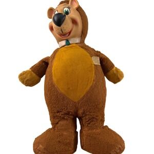 Vintage Huckleberry Hound Plush‎ Hanna Barbera 1959 Stuffed Toy